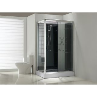 Cabine de douche complète Sanifun Milla 120 x 90 sans silicone. 1