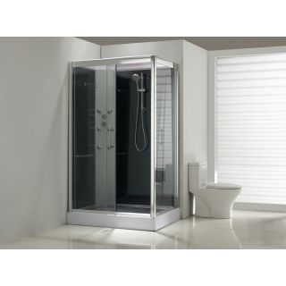 Cabine de douche complète Sanifun Millo 120 x 90 sans silicone. 1