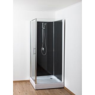 Cabine de douche complète Sanifun Vanaken 90 x 90 sans silicone L. 1