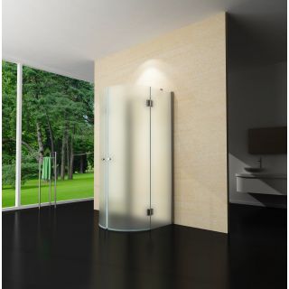 Sanifun cabine de douche Donata 90 x 90 Z verre dépoli. 1