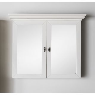 Sanifun armoire miroir Flodder 88 x 75 Blanc. 1